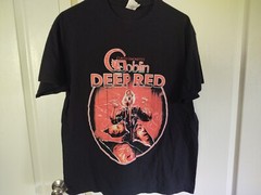 Goblin Claudio Simonetti Deep Red 2019 Tour T-Shirt Size Large SS