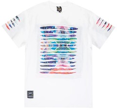 Switch Mens Remarkable Limited Edition Ripped White Shirt NWT Small