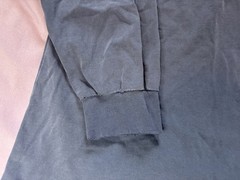 Tyndale FR Henley Shirt Mens XL Blue Long Sleeve Flame Fire Resistant Workwear