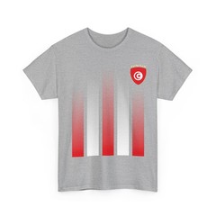 Tunisia Soccer T-Shirt, Tunisian Flag Soccer 2026 Jersey Style Shirt