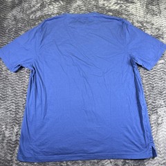 Greg Norman Mens XXL Blue Pocket T Shirt Embroidered Logo Short Sleeve