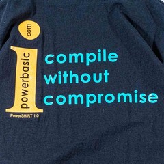 Vintage Power Basic 1.0 Software Shirt Large Computer Tech Cybercore Software