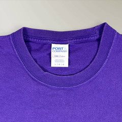 Trader Joe’s T-Shirt Short Sleeve Employee Crew Tee Purple Uniform Size Large